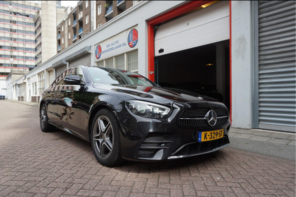 Mercedes-Benz E-Klasse 200 d Business Solution AMG | NL AUTO | 1ste Eigenaar | Dealer onderhouden | Panoramadak | Sfeerverlichting | Leder | 360 camera | Cruise + Lane | Burmester