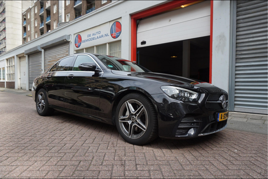 Mercedes-Benz E-Klasse 200 d Business Solution AMG | NL AUTO | 1ste Eigenaar | Dealer onderhouden | Panoramadak | Sfeerverlichting | Leder | 360 camera | Cruise + Lane | Burmester