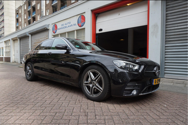 Mercedes-Benz E-Klasse 200 d Business Solution AMG | NL AUTO | 1ste Eigenaar | Dealer onderhouden | Panoramadak | Sfeerverlichting | Leder | 360 camera | Cruise + Lane | Burmester