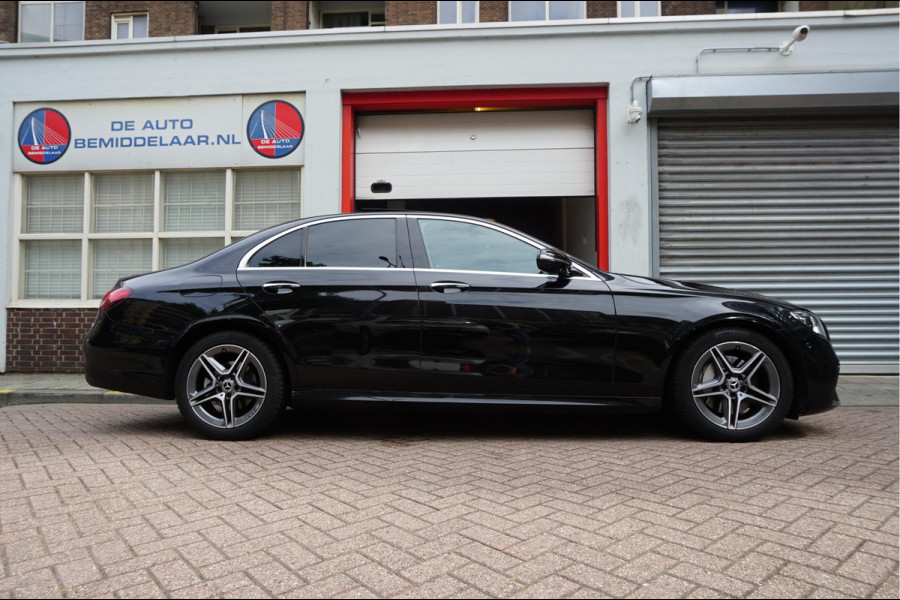 Mercedes-Benz E-Klasse 200 d Business Solution AMG | NL AUTO | 1ste Eigenaar | Dealer onderhouden | Panoramadak | Sfeerverlichting | Leder | 360 camera | Cruise + Lane | Burmester