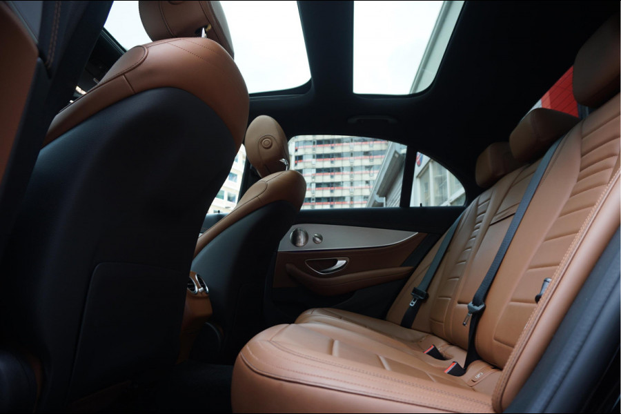 Mercedes-Benz E-Klasse 200 d Business Solution AMG | NL AUTO | 1ste Eigenaar | Dealer onderhouden | Panoramadak | Sfeerverlichting | Leder | 360 camera | Cruise + Lane | Burmester