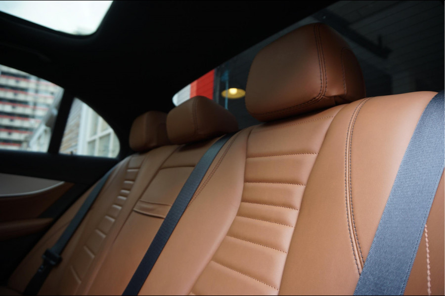 Mercedes-Benz E-Klasse 200 d Business Solution AMG | NL AUTO | 1ste Eigenaar | Dealer onderhouden | Panoramadak | Sfeerverlichting | Leder | 360 camera | Cruise + Lane | Burmester