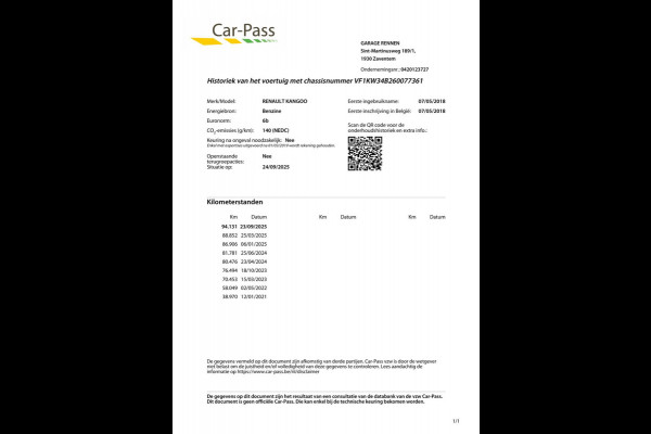 Renault Kangoo Family 1.2 TCe Limited Start&Stop | Navi, PDC, Android, All-season, Airco | Dealeronderhouden | Carpass |