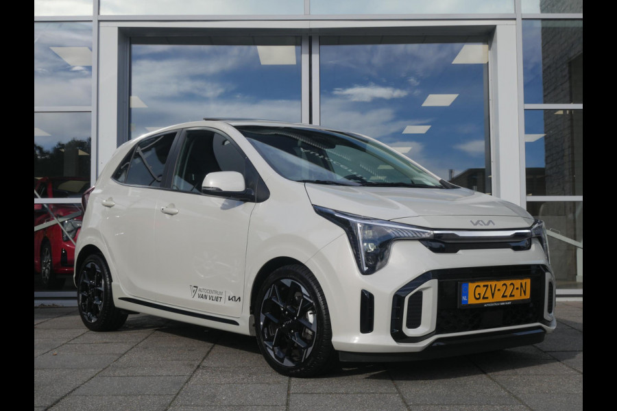 Kia Picanto 1.0 DPI GT-Line | Cruise | Clima | Carplay | Camera | Keyless | Stoel-stuurverwarming | Schuif-kanteldak |