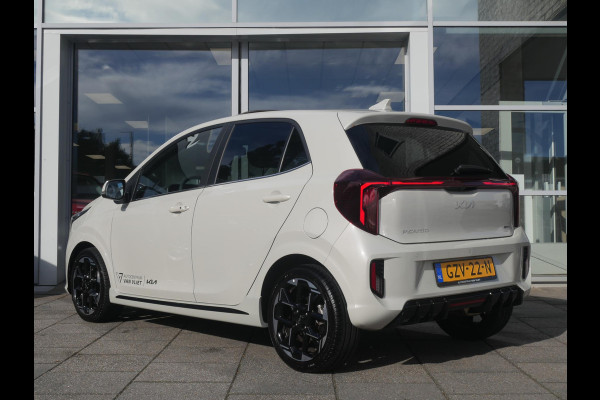 Kia Picanto 1.0 DPI GT-Line | Cruise | Clima | Carplay | Camera | Keyless | Stoel-stuurverwarming | Schuif-kanteldak |