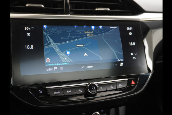Opel CORSA-E Elegance 50kWh SOH 90% Leder 360°Camera Panoramadak Zwart Dak Navi Ecc Apple Carplay Android Auto Cruise Control Stoel+Stuurverwarming DAB+ Pdc Lmv Led Origineel Nederlandse Auto