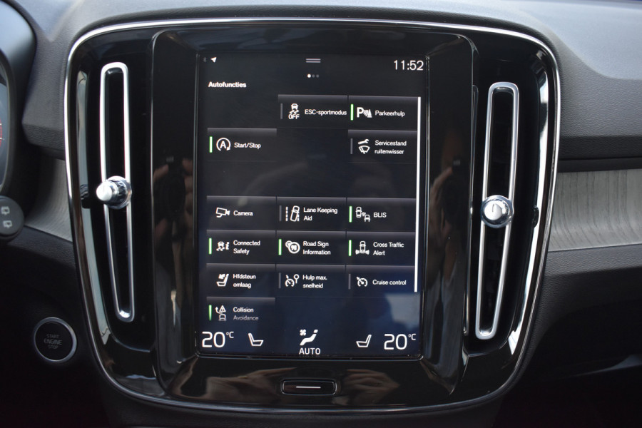 Volvo XC40 T3 163PK Automaat Inscription | Blis | ACC | Leder | 360 camera | Stoelverwarming | 19"LMV