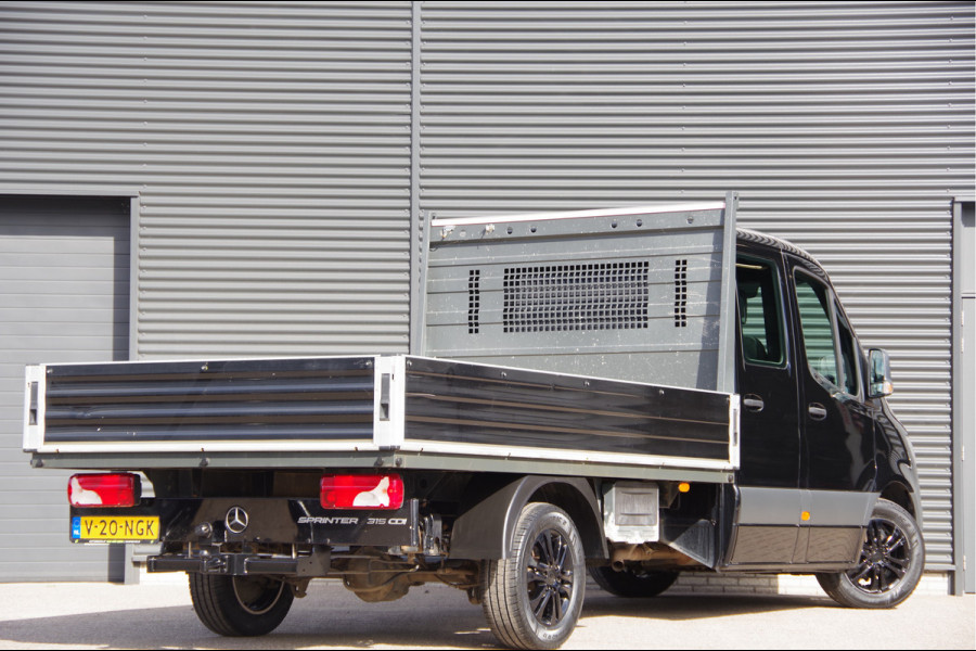 Mercedes-Benz Sprinter 315 OPEN LAADBAK, AUT. L3, DC-7P, 3.5T TREKHAAK, CLIMA, DUBBELE CABINE