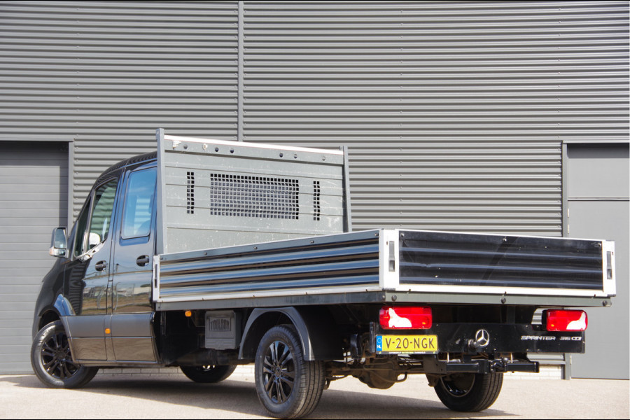Mercedes-Benz Sprinter 315 OPEN LAADBAK, AUT. L3, DC-7P, 3.5T TREKHAAK, CLIMA, DUBBELE CABINE