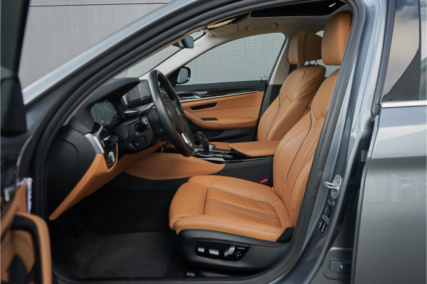 BMW 5 Serie 530i High Ex Luxury Schuifdak Comfortstoel Navi Trekhaak Camera