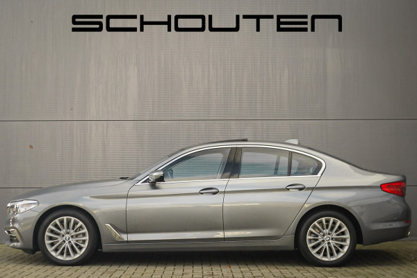 BMW 5 Serie 530i High Ex Luxury Schuifdak Comfortstoel Navi Trekhaak Camera