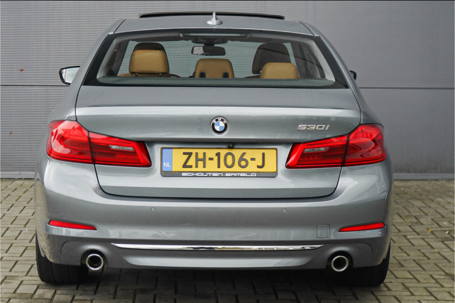 BMW 5 Serie 530i High Ex Luxury Schuifdak Comfortstoel Navi Trekhaak Camera