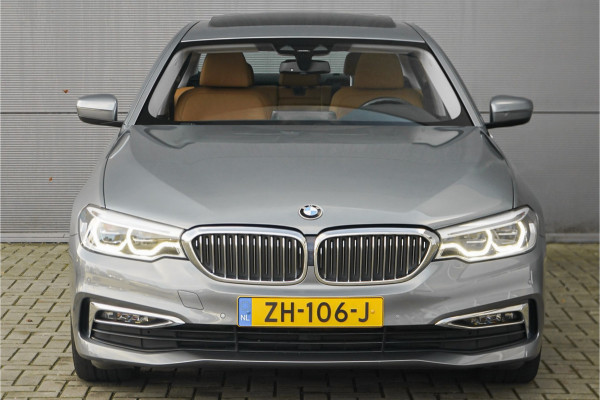 BMW 5 Serie 530i High Ex Luxury Schuifdak Comfortstoel Navi Trekhaak Camera