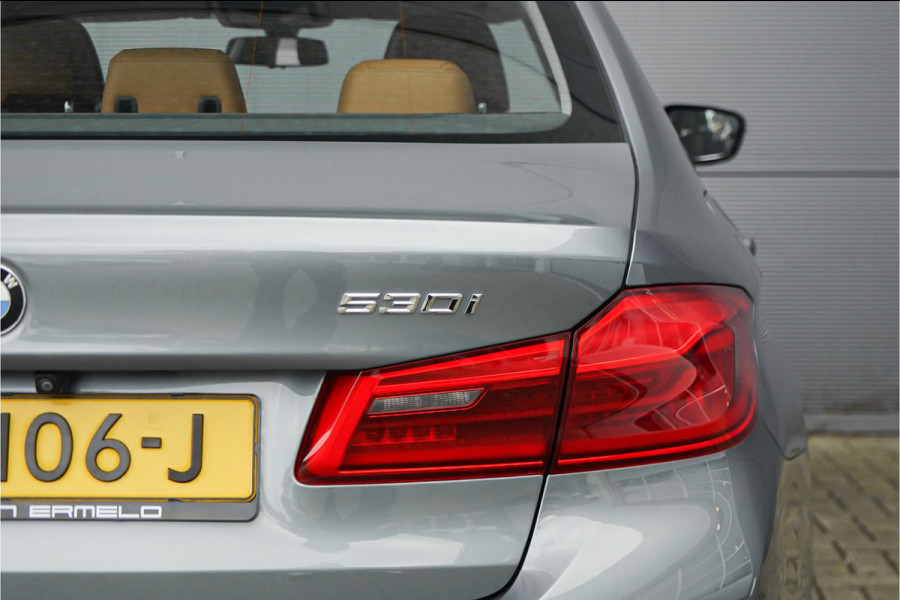 BMW 5 Serie 530i High Ex Luxury Schuifdak Comfortstoel Navi Trekhaak Camera