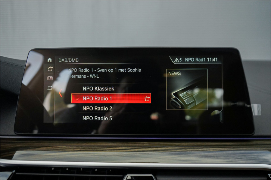 BMW 5 Serie 530i High Ex Luxury Schuifdak Comfortstoel Navi Trekhaak Camera