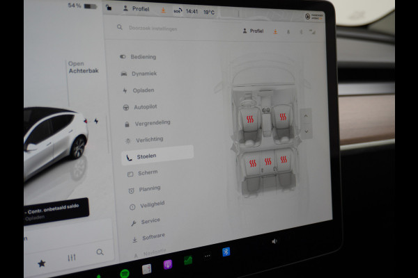 Tesla Model Y Long Range AWD 75kWh Warmtepomp  Autopilot FSD-Computer 3 Leder Pano-dak Elektr.Stuur+Stoel+Verwarmd Navi Ecc Premium Audio Keyl Camera's Elektr.AchterKlep Parkeer Assistent Sentry-Mode Privacyglas Bluetooth Dodehoek detector Connected services AMD-Ryzen Processor™ 1.600kg Trekvermogen Origineel Nederlandse Auto Garantie op Accu en Motor tot 20-01-2021 max. 192.000km