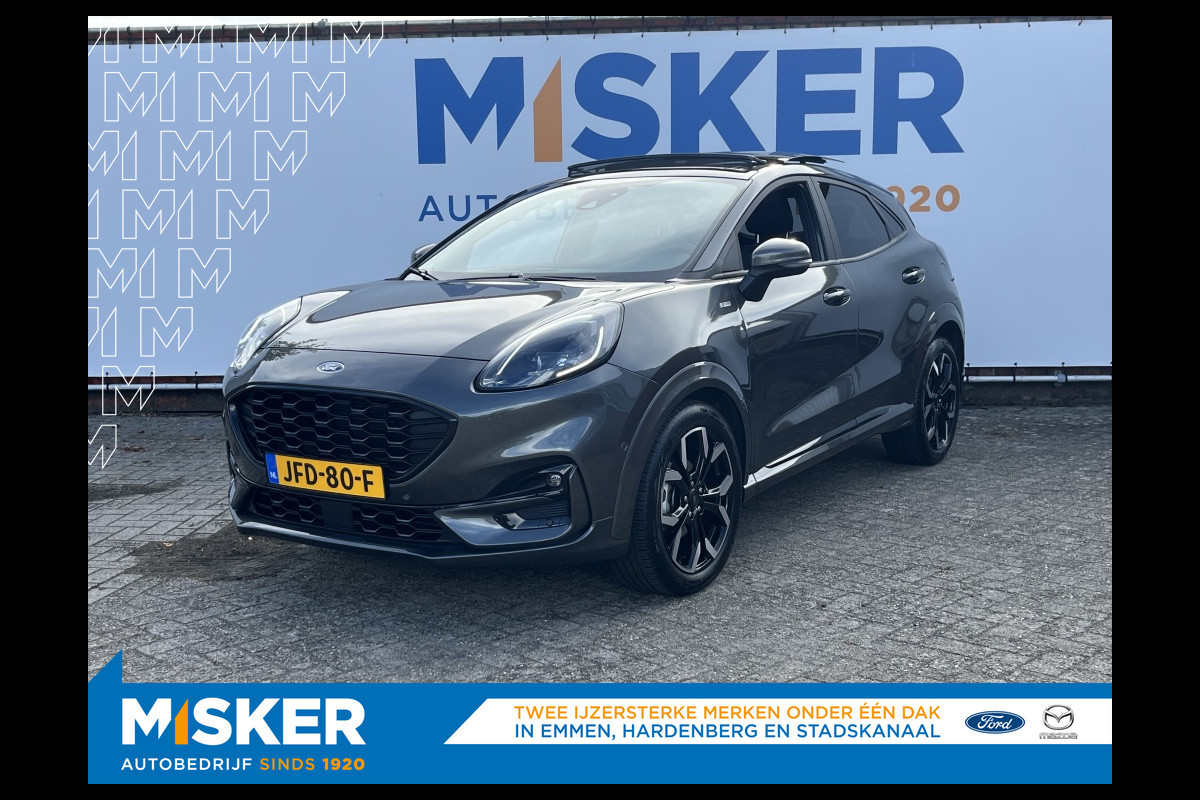 Ford Puma 1.0 EB Hyb ST-Line X Automaat | Panodak | Winterpack | Trekhaak