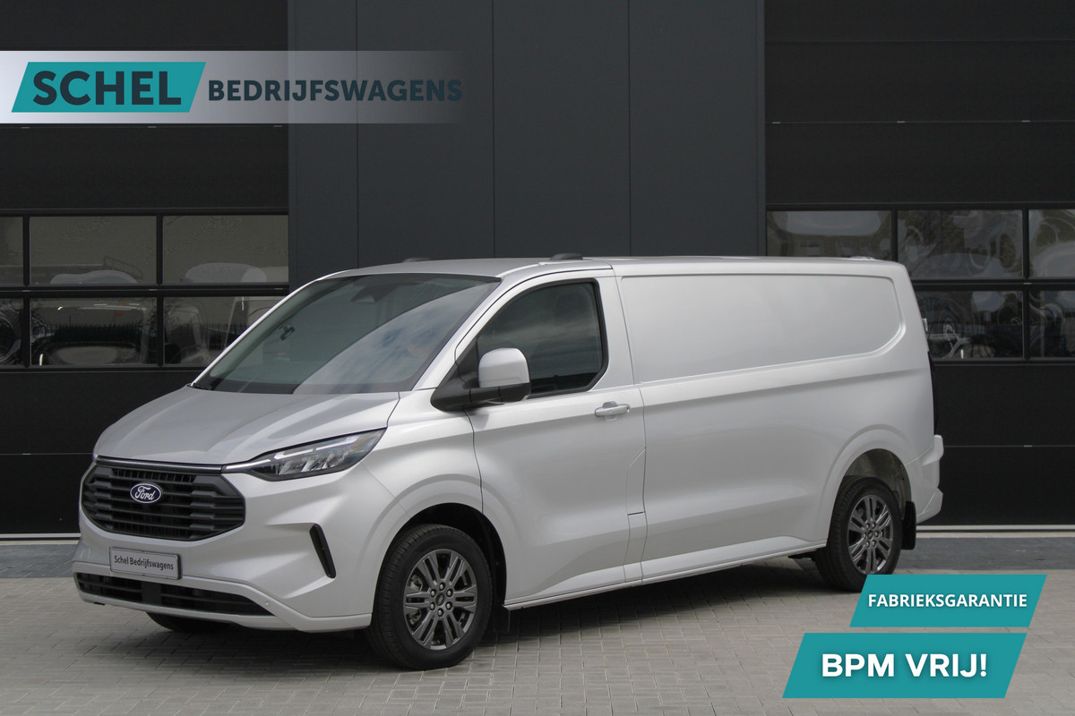 Ford Transit Custom 320 2.0 TDCI L2H1 Limited 170pk - Adaptive Cruise - Blind spot - Navigatie - Camera - Draadloos laden - Stoelverwarming - Rijkla