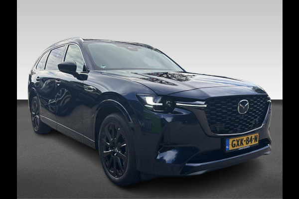 Mazda CX-80 2.5 e-SkyActiv PHEV Homura Plus 7-zitter Uitklapbare trekhaak | klasse III alarm | meest luxe uitvoering Nieuwprijs €76.000,-