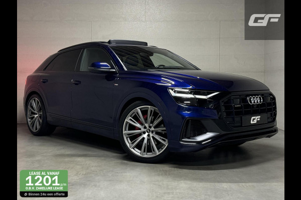 Audi Q8 55 TFSI Quattro S-Line Black Edition Pano B&O 360° Sfeer Luchtv. Trekh.
