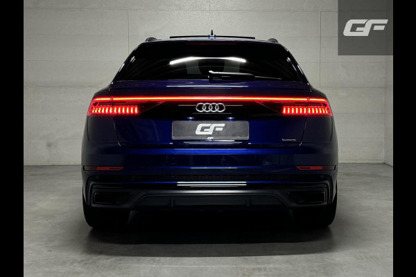 Audi Q8 55 TFSI Quattro S-Line Black Edition Pano B&O 360° Sfeer Luchtv. Trekh.