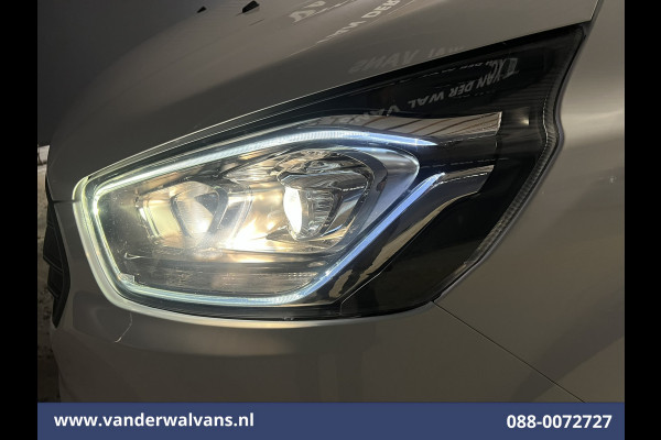 Ford Transit Custom 2.0 TDCI 131pk L1H1 Euro6 Airco | Navigatie | Camera | Android Auto | LED | Cruisecontrol Parkeersensoren, Bijrijdersbank, 2500kg trekvermogen