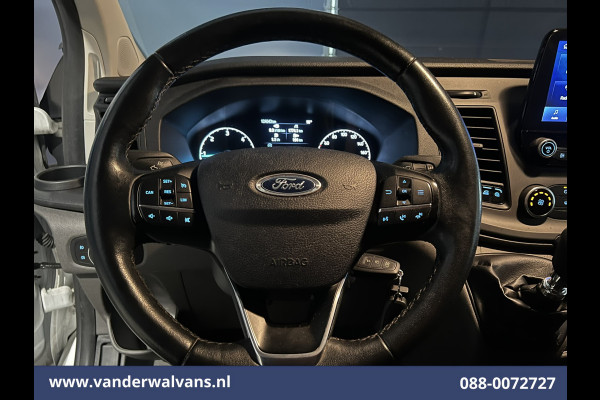 Ford Transit Custom 2.0 TDCI 131pk L1H1 Euro6 Airco | Navigatie | Camera | Android Auto | LED | Cruisecontrol Parkeersensoren, Bijrijdersbank, 2500kg trekvermogen