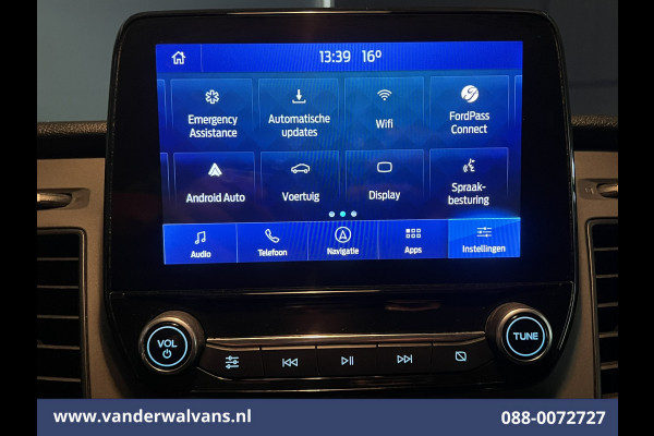 Ford Transit Custom 2.0 TDCI 131pk L1H1 Euro6 Airco | Navigatie | Camera | Android Auto | LED | Cruisecontrol Parkeersensoren, Bijrijdersbank, 2500kg trekvermogen