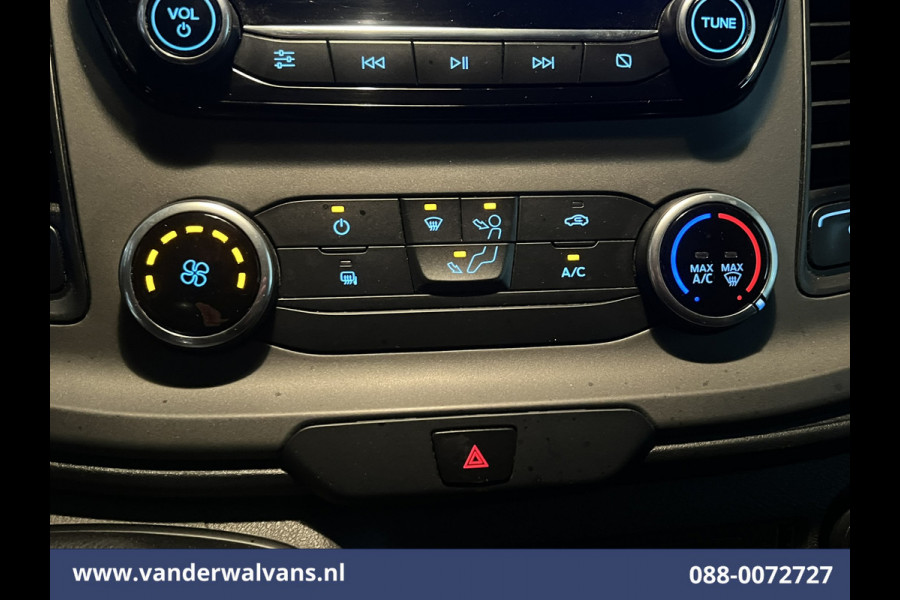 Ford Transit Custom 2.0 TDCI 131pk L1H1 Euro6 Airco | Navigatie | Camera | Android Auto | LED | Cruisecontrol Parkeersensoren, Bijrijdersbank, 2500kg trekvermogen