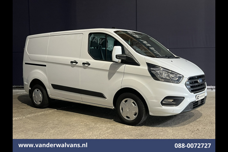 Ford Transit Custom 2.0 TDCI 131pk L1H1 Euro6 Airco | Navigatie | Camera | Android Auto | LED | Cruisecontrol Parkeersensoren, Bijrijdersbank, 2500kg trekvermogen