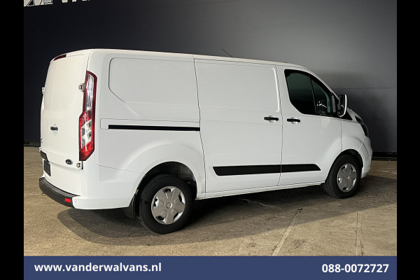 Ford Transit Custom 2.0 TDCI 131pk L1H1 Euro6 Airco | Navigatie | Camera | Android Auto | LED | Cruisecontrol Parkeersensoren, Bijrijdersbank, 2500kg trekvermogen