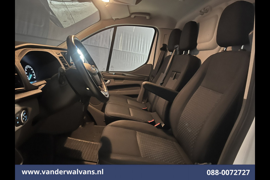 Ford Transit Custom 2.0 TDCI 131pk L1H1 Euro6 Airco | Navigatie | Camera | Android Auto | LED | Cruisecontrol Parkeersensoren, Bijrijdersbank, 2500kg trekvermogen