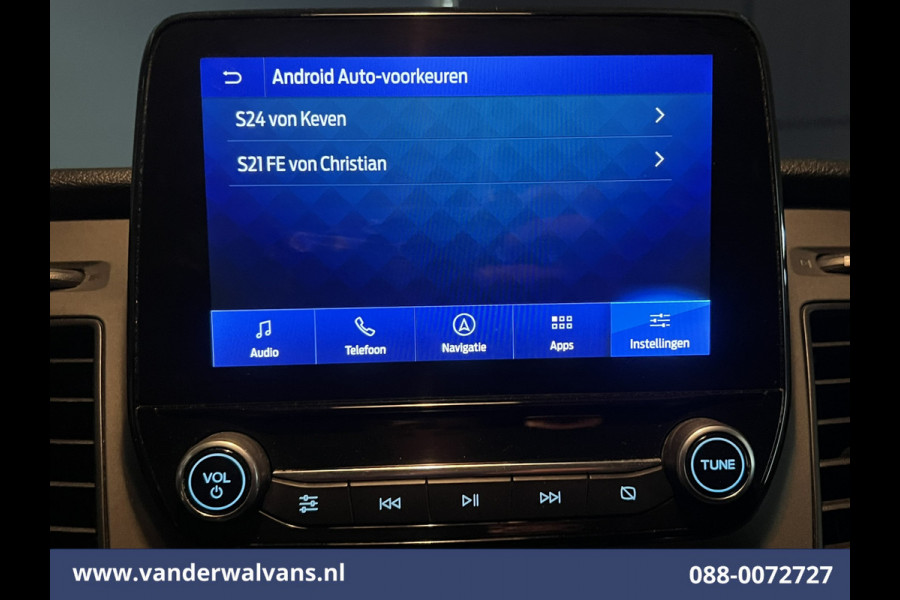 Ford Transit Custom 2.0 TDCI 131pk L1H1 Euro6 Airco | Navigatie | Camera | Android Auto | LED | Cruisecontrol Parkeersensoren, Bijrijdersbank, 2500kg trekvermogen