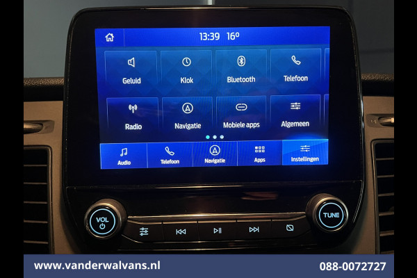 Ford Transit Custom 2.0 TDCI 131pk L1H1 Euro6 Airco | Navigatie | Camera | Android Auto | LED | Cruisecontrol Parkeersensoren, Bijrijdersbank, 2500kg trekvermogen