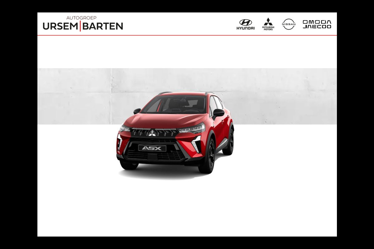 Mitsubishi ASX 1.3 DI-T Intense+ | VAN € 35.630 VOOR € 34.130 Sunrise Red