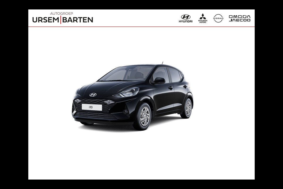 Hyundai i10 1.0 Comfort Smart Phantom Black Voorraad voordeel €22690, korting €2500, voor €20190,