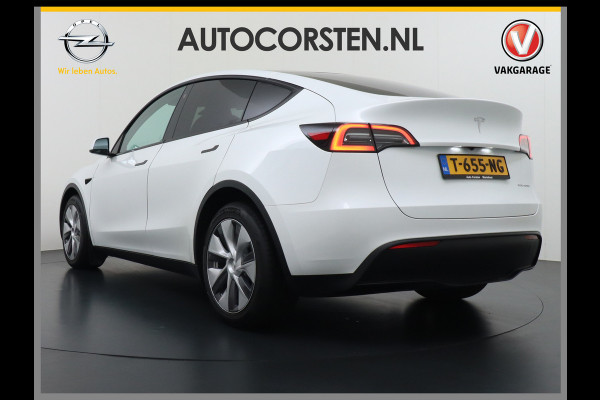 Tesla Model Y Long Range AWD 75kWh Warmtepomp  Autopilot FSD-Computer 3 Leder Pano-dak Elektr.Stuur+Stoel+Verwarmd Navi Ecc Premium Audio Keyl Camera's Elektr.AchterKlep Parkeer Assistent Sentry-Mode Privacyglas Bluetooth Dodehoek detector Connected services AMD-Ryzen Processor™ 1.600kg Trekvermogen Origineel Nederlandse Auto Garantie op Accu en Motor tot 20-01-2021 max. 192.000km