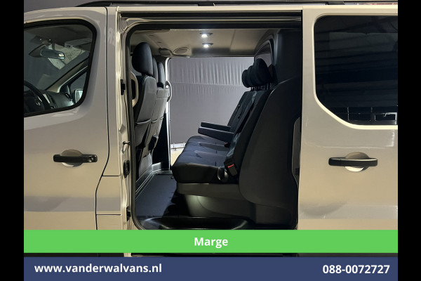 Fiat Talento 1.6 MJ **MARGE, GEEN BTW** 146pk L2H1 Dubbele cabine Euro6 Airco | 2x Zijdeur | 6-Zits | Camera | Navigatie Trekhaak, Cruisecontrol, Parkeersensoren