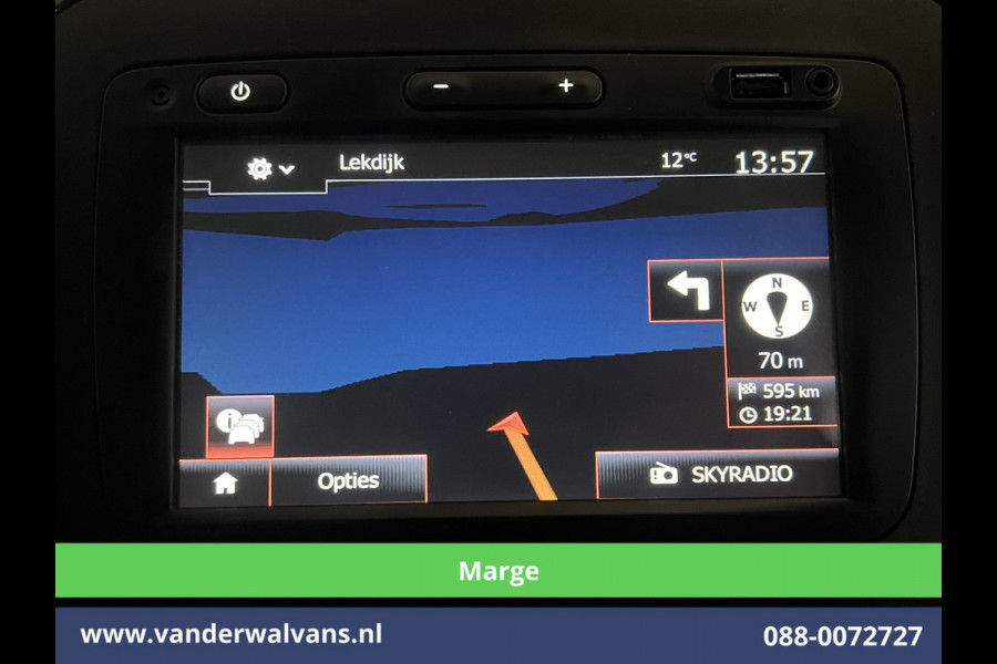Fiat Talento 1.6 MJ **MARGE, GEEN BTW** 146pk L2H1 Dubbele cabine Euro6 Airco | 2x Zijdeur | 6-Zits | Camera | Navigatie Trekhaak, Cruisecontrol, Parkeersensoren
