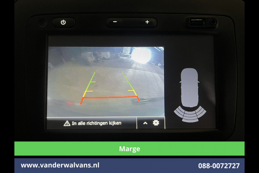 Fiat Talento 1.6 MJ **MARGE, GEEN BTW** 146pk L2H1 Dubbele cabine Euro6 Airco | 2x Zijdeur | 6-Zits | Camera | Navigatie Trekhaak, Cruisecontrol, Parkeersensoren