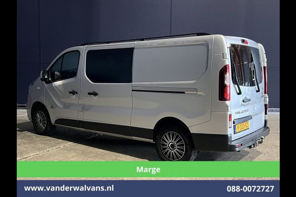 Fiat Talento 1.6 MJ **MARGE, GEEN BTW** 146pk L2H1 Dubbele cabine Euro6 Airco | 2x Zijdeur | 6-Zits | Camera | Navigatie Trekhaak, Cruisecontrol, Parkeersensoren