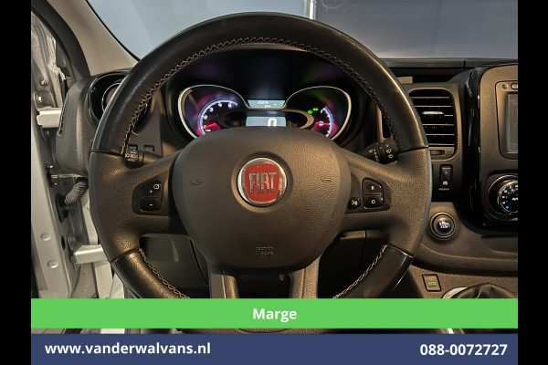 Fiat Talento 1.6 MJ **MARGE, GEEN BTW** 146pk L2H1 Dubbele cabine Euro6 Airco | 2x Zijdeur | 6-Zits | Camera | Navigatie Trekhaak, Cruisecontrol, Parkeersensoren