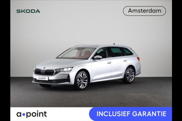 Škoda Octavia Combi 1.5 TSI MHEV Business Edition Plus 115 pk Automaat (DSG) | Verlengde garantie | Navigatie | Parkeersensoren | Achteruitrijcamera | Adaptieve cruise control | Stoelverwarming |