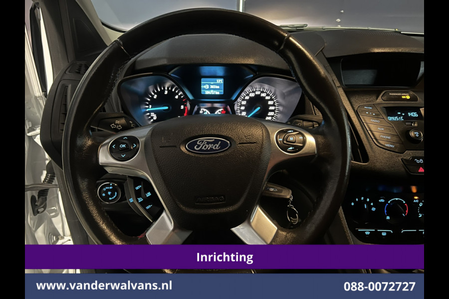 Ford Transit Connect 1.5 TDCI 101pk L1H1 Inrichting Euro6 Airco | Cruisecontrol | Sidebars Parkeersensoren
