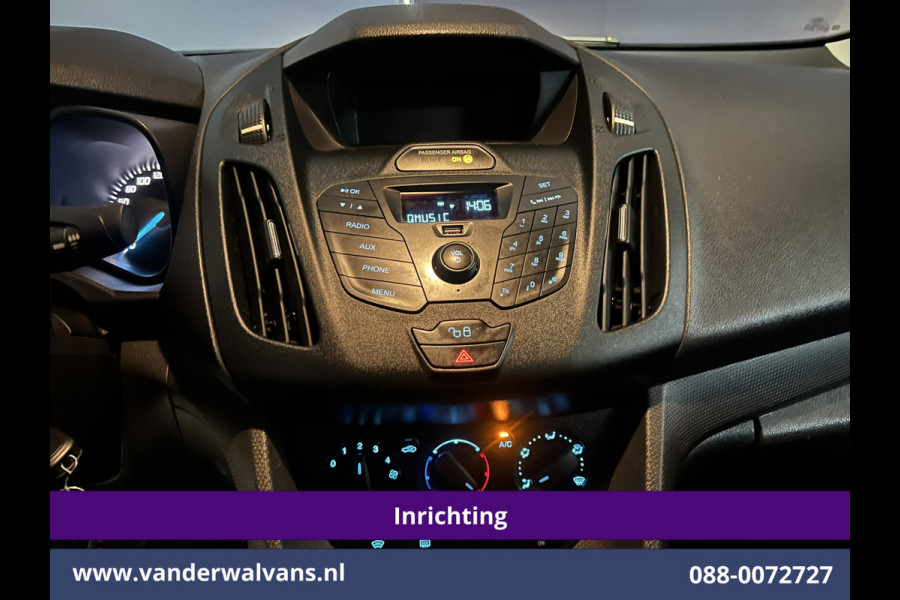 Ford Transit Connect 1.5 TDCI 101pk L1H1 Inrichting Euro6 Airco | Cruisecontrol | Sidebars Parkeersensoren