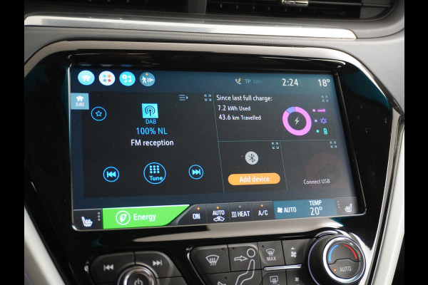 Opel Ampera-E Business Executive 65kWh Accu-Upgrade Leder Bose®-Hifi Apple Carplay Android Auto Navi* Ecc Cruise Control Stuur+Stoelverwarming Lane Assist Pdc Bluetooth DAB Xenon 100% Dealeronderhouden Origineel Nederlandse Auto