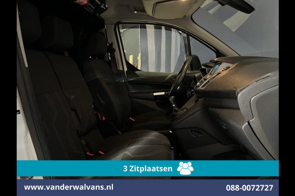 Ford Transit Connect 1.5 TDCI L1H1 Euro6 Airco | 3-Zits | Imperiaal | Camera | Navigatie | Apple Carplay | Trekhaak Parkeersensoren, LM velgen, Bijrijdersbank