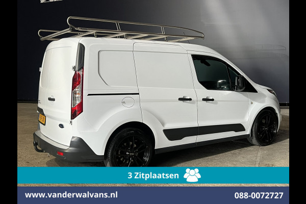 Ford Transit Connect 1.5 TDCI L1H1 Euro6 Airco | 3-Zits | Imperiaal | Camera | Navigatie | Apple Carplay | Trekhaak Parkeersensoren, LM velgen, Bijrijdersbank