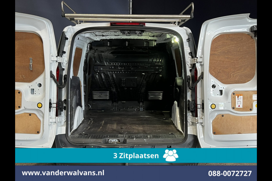 Ford Transit Connect 1.5 TDCI L1H1 Euro6 Airco | 3-Zits | Imperiaal | Camera | Navigatie | Apple Carplay | Trekhaak Parkeersensoren, LM velgen, Bijrijdersbank