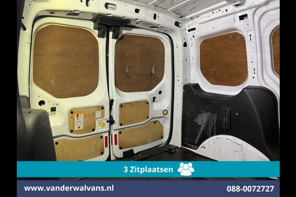 Ford Transit Connect 1.5 TDCI L1H1 Euro6 Airco | 3-Zits | Imperiaal | Camera | Navigatie | Apple Carplay | Trekhaak Parkeersensoren, LM velgen, Bijrijdersbank